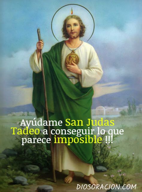 Oración de San Judas Tadeo